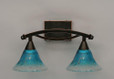 Bow Black Copper Bathroom Vanity Light-172-BC-458 by Toltec Lighting