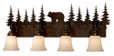 Bozeman Burnished Bronze Bathroom Vanity Light-VL55704BBZ by Vaxcel Lighting