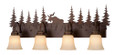 Yellowstone Vanity Light-VL55604BBZ by Vaxcel Lighting - Unique bathroom lighting