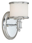 Carlisle Chrome Bathroom Vanity Light-CR-VLU001CH by Vaxcel Lighting