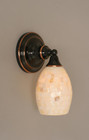 Black Copper Wall Sconce-40-BC-406 by Toltec Lighting