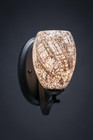 Zilo Matte Black Wall Sconce-551-MB-5054 by Toltec Lighting