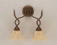 Leaf Bronze Wall Sconce-110-BRZ-508 by Toltec Lighting