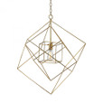 Chandeliers/Pendant Lights By Dimond Neil 1 Light Box Pendant In Gold Leaf - Large 1141-014