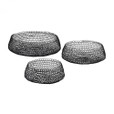 Home Decor By Dimond Welded Ring Bowls - Set of 3 3200-001/S3