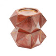 Home Decor By Dimond Large Ceramic Star Candle Holders In Russet - Se 857129/S2