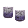Home Decor By Dimond Ombre Hurricanes In Plum - Set of 2 876030/S2