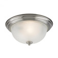 Elk Cornerstone Bristol Lane 3 Light Flush Mount In Brushed Nick 2103Fm/20