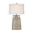 Lamps By Dimond Naxos 1 Light Table Lamp In Charring Cream Glaze D2923
