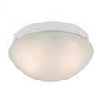 Elk Cornerstone 2 Light Mushroom Flushmount In White 7352Fm/40