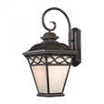 Outdoor Lights By Elk Cornerstone Mendham 1 Light Coach Lantern  In Hazelnut Bronze 10.75x24 8571EW/70