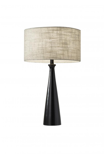 Lamps By Adesso Linda Table Lamp in Black 1517-01