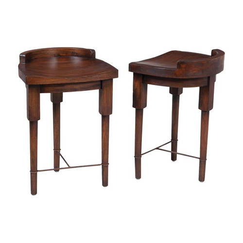 Brands/Guild Masters By Guild Masters European Farmhouse Counter Stool In Deep Forest Stain 654002