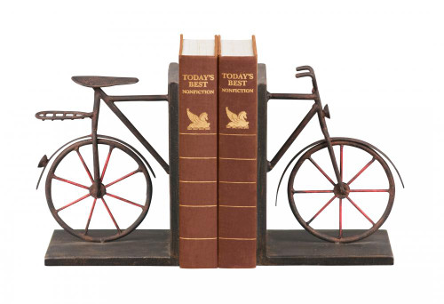 Home Decor By Sterling Industries Pair Bicycle Bookends 51-3857
