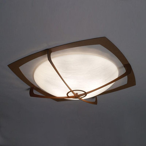 Ceiling Lights By Ultralights Synergy Modern Incandescent 39 Inch Flushmount Bowl 490-39