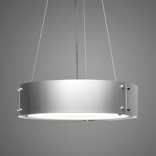 Chandeliers/Pendant Lights By Ultralights Invicta Modern LED Retrofit Drum Shade 20 Watt Pendant 16358-24