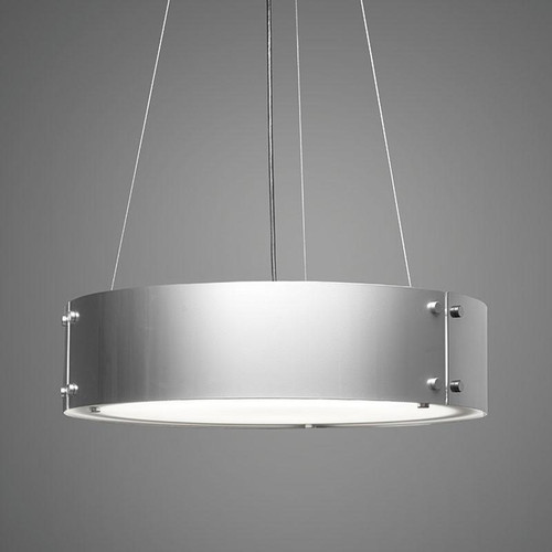 Chandeliers/Pendant Lights By Ultralights Invicta Modern LED Retrofit Drum Shade 20 Watt Pendant 16358-36