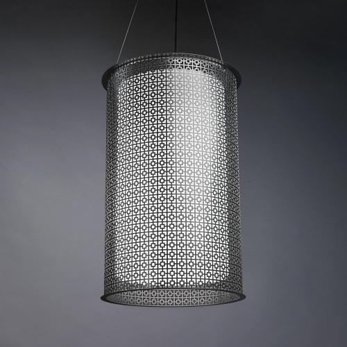 Chandeliers/Pendant Lights By Ultralights Clarus Modern LED Drum Shade Pendant Light 14306-A1