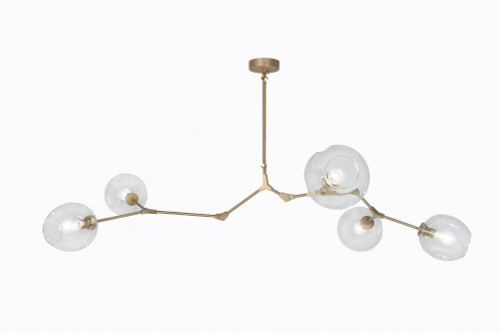 Chandeliers By Avenue Lighting FAIRFAX Other Chandeliers in Brushed Brass HF8085-BB