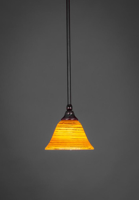 1 Light Rust Mini-Pendant Light-23-BC-454 by Toltec Lighting