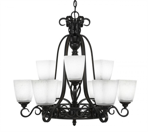 Dg 9 Light 460 Chandelier-869-DG-460 by Toltec Lighting