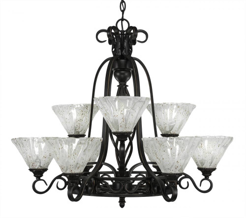 Dg 9 Light 7195 Chandelier-869-DG-7195 by Toltec Lighting