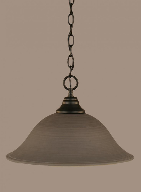 1 Light Gray Pendant Light-10-MB-602 by Toltec Lighting