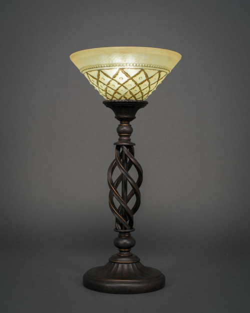 Elegante Dark Granite Table Lamp-63-DG-7183 by Toltec