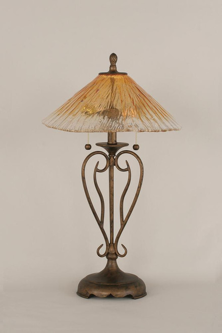 Olde Iron Bronze Table Lamp-42-BRZ-710 by Toltec