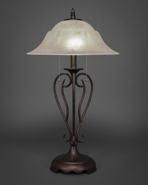 Olde Iron Bronze Table Lamp-42-BRZ-53613 by Toltec