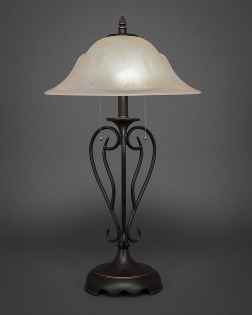 Olde Iron Dark Granite Table Lamp-42-DG-53613 by Toltec