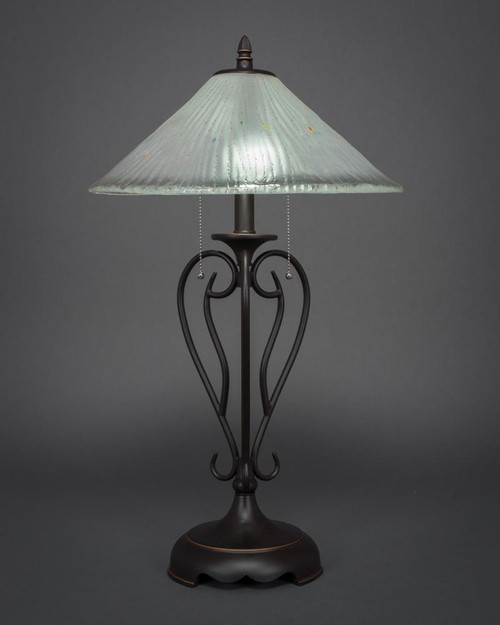 Olde Iron Dark Granite Table Lamp-42-DG-711 by Toltec