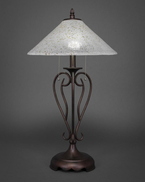 Olde Iron Bronze Table Lamp-42-BRZ-714 by Toltec