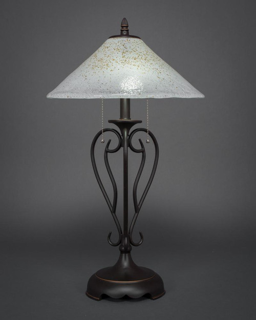 Olde Iron Dark Granite Table Lamp-42-DG-714 by Toltec