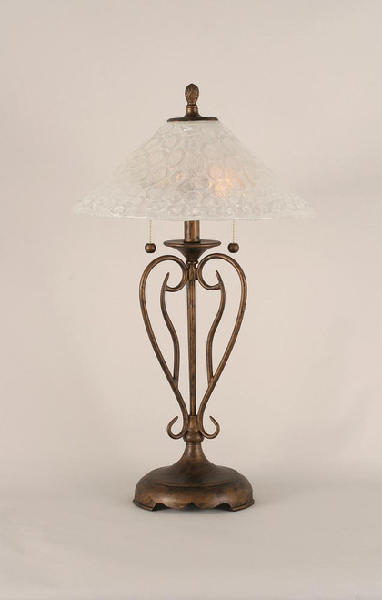 Olde Iron Bronze Table Lamp-42-BRZ-411 by Toltec