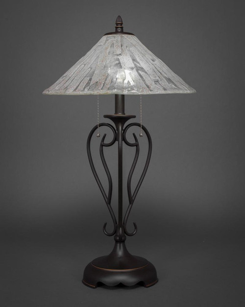 Olde Iron Dark Granite Table Lamp-42-DG-719 by Toltec