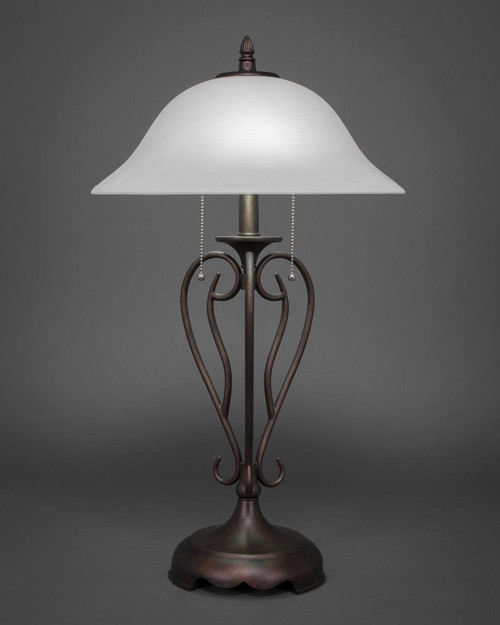 Olde Iron Bronze Table Lamp-42-BRZ-612 by Toltec