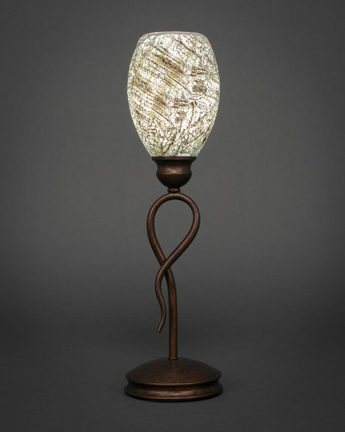 Leaf Bronze Table Lamp-35-BRZ-5054 by Toltec