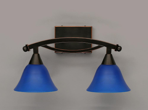 Bow Black Copper Bathroom Vanity Light-172-BC-4155 by Toltec Lighting