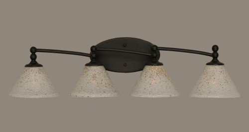 Capri Dark Granite Bathroom Vanity Light-594-DG-7145 by Toltec Lighting