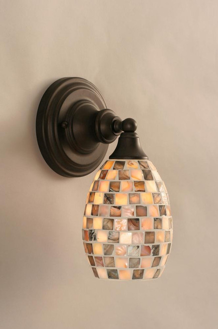 Dark Granite Wall Sconce-40-DG-408 by Toltec Lighting