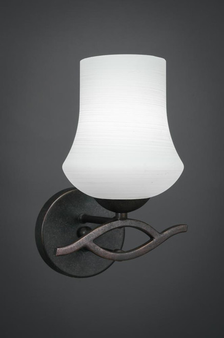 Revo Dark Granite Wall Sconce-141-DG-681 by Toltec Lighting