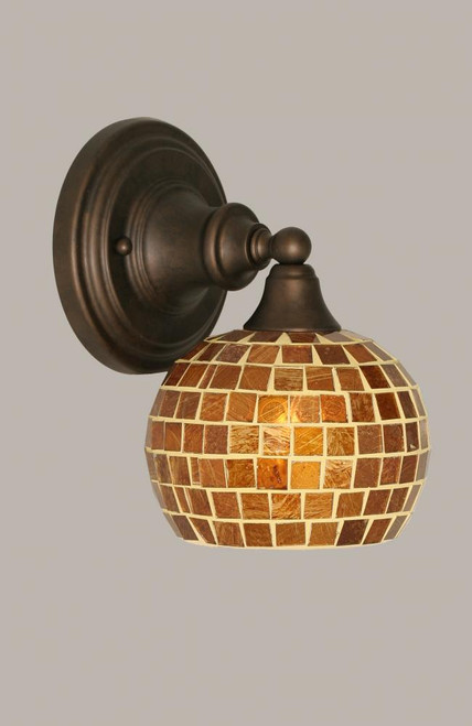 Bronze Wall Sconce-40-BRZ-402 by Toltec Lighting
