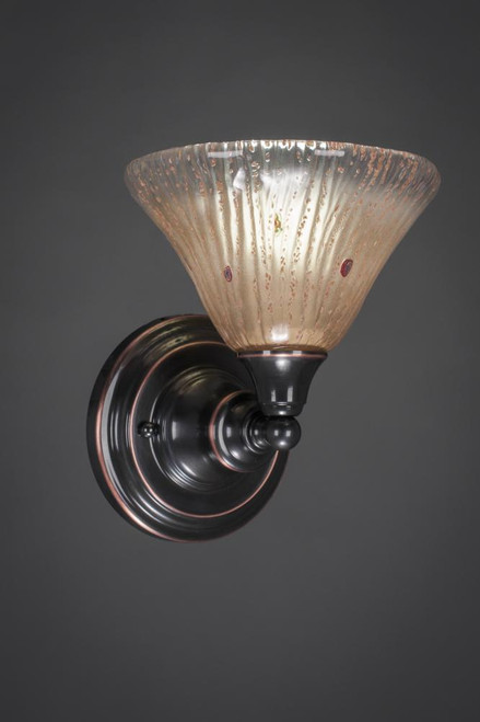Black Copper Wall Sconce-40-BC-750 by Toltec Lighting