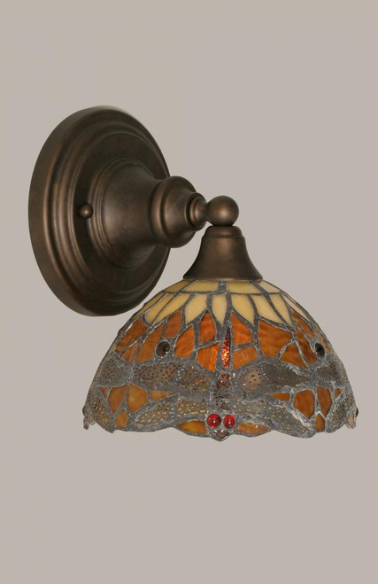 Bronze Wall Sconce-40-BRZ-9465 by Toltec Lighting