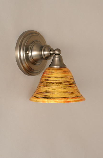 Brushed Nickel Wall Sconce-40-BN-454 by Toltec Lighting