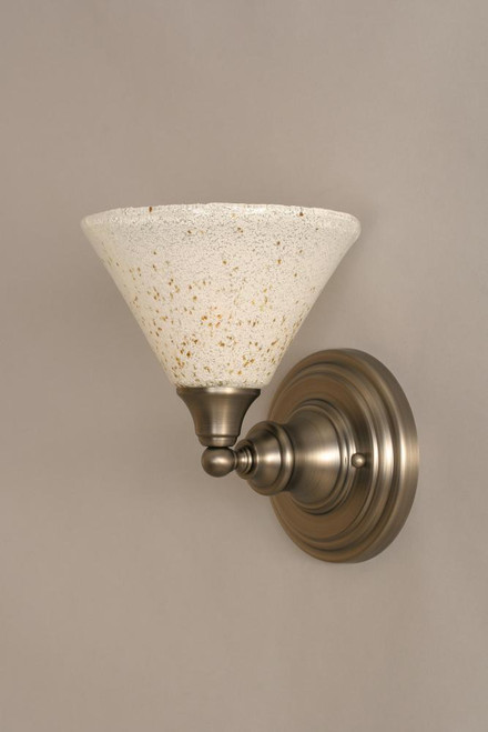 Brushed Nickel Wall Sconce-40-BN-7145 by Toltec Lighting