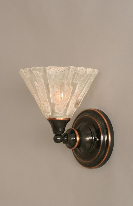 Black Copper Wall Sconce-40-BC-7195 by Toltec Lighting