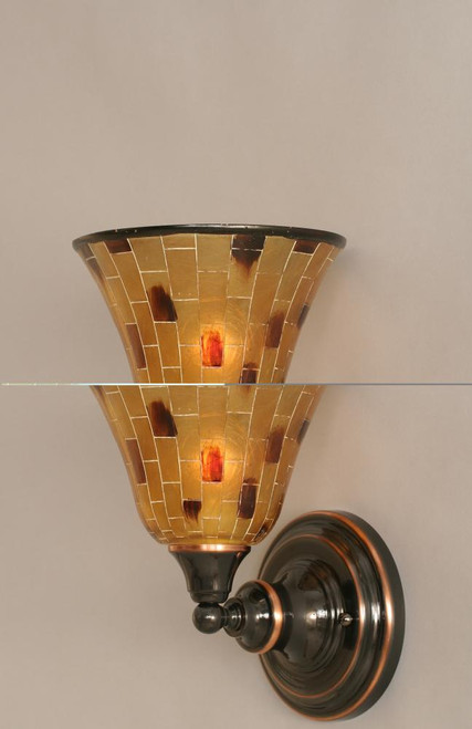 Black Copper Wall Sconce-40-BC-705 by Toltec Lighting