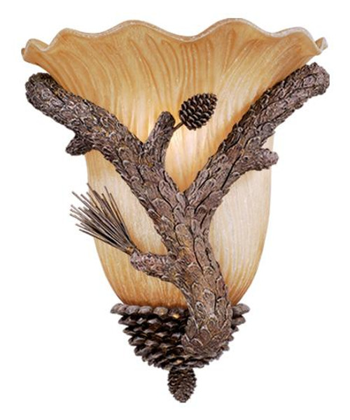 Aspen Pine Tree Wall Sconce-AS-WSU120PT by Vaxcel Lighting